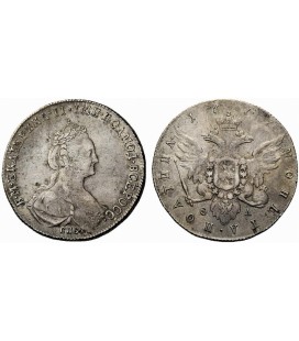 Полтина 1777 года серебро